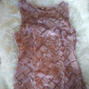 Adrianna Papell sequin dress